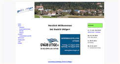 Desktop Screenshot of gwaerb-uttigen.ch
